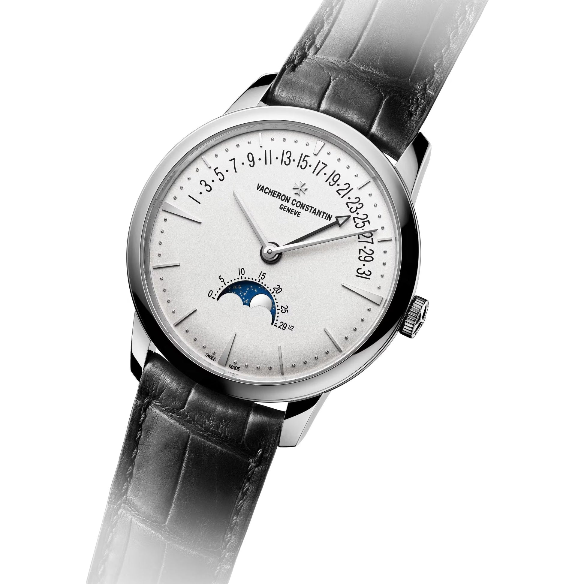 Vacheron Constantin - Patrimony Moon Phase Retrograde Date White Gold (4010U/000G - B330)