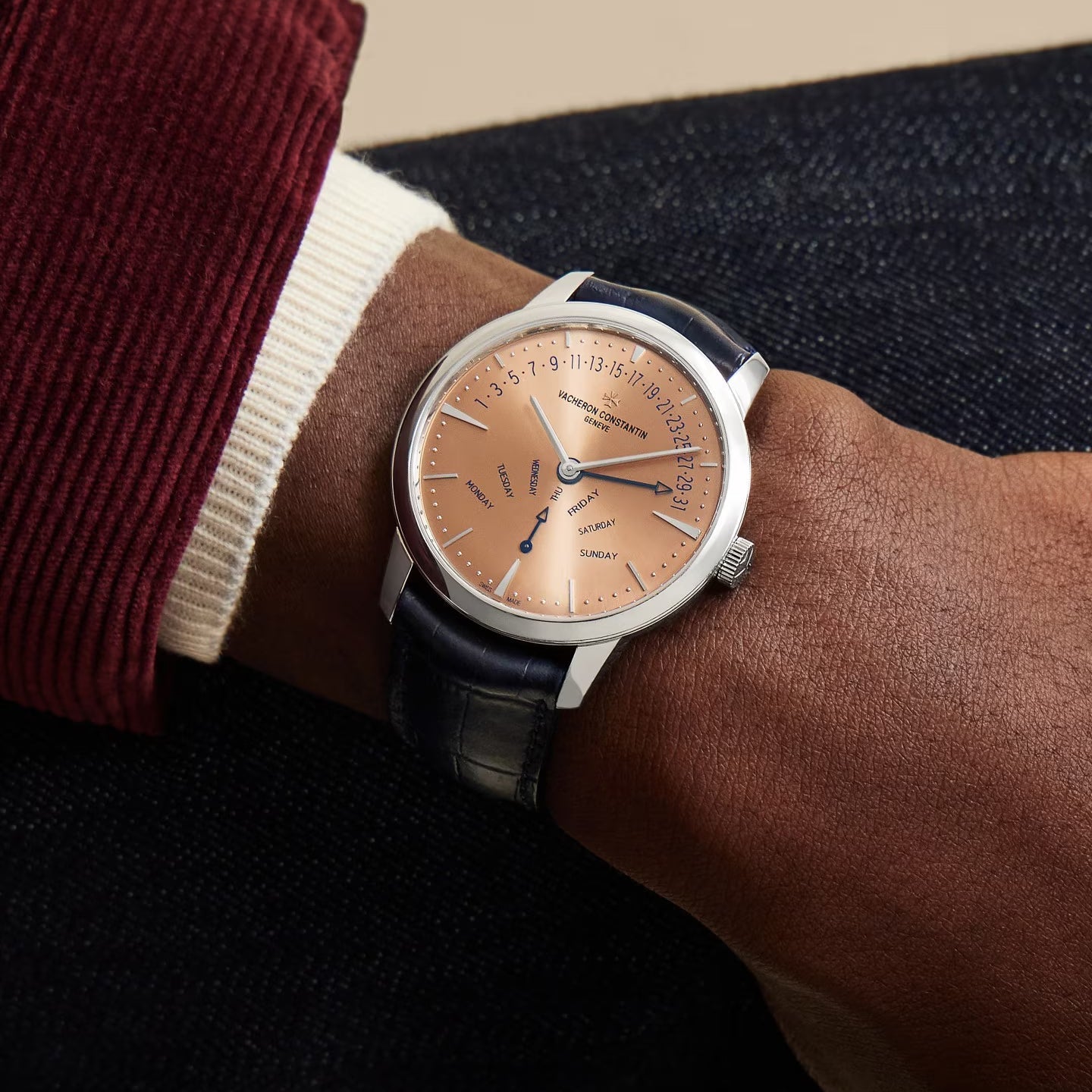 Vacheron Constantin - Patrimony Retrograde Day - Date Platinum (4000U/000P - H003)