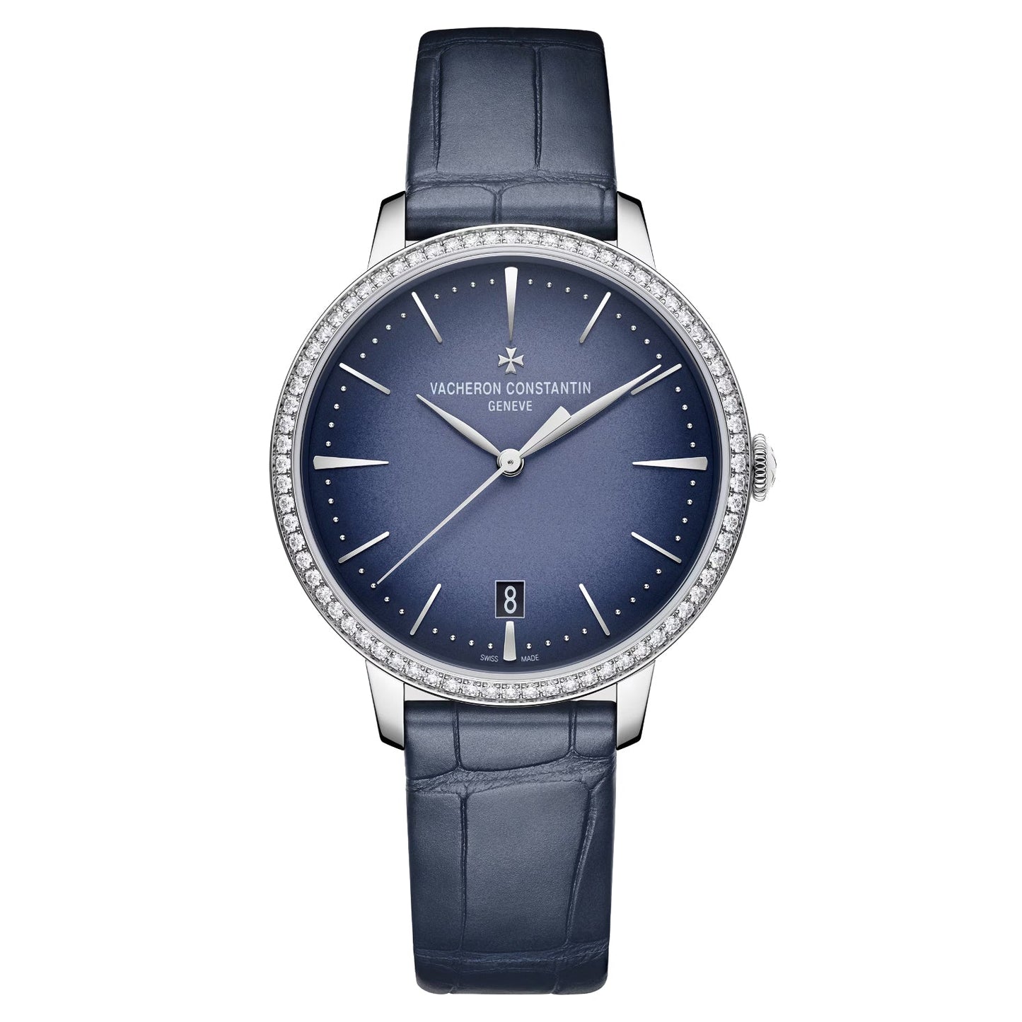 Vacheron Constantin - Patrimony White Gold Diamonds 36.5mm (4115U/000G - B908)