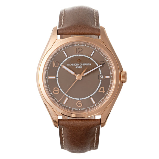 Vacheron Constantin - Pre - Owned FiftySix Brown Dial Pink Gold (4600E/000R - B576)