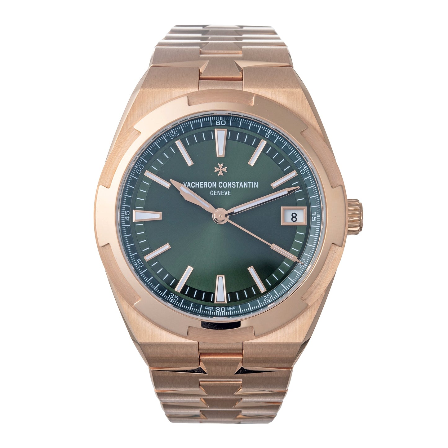 Vacheron Constantin - Pre - Owned Overseas Automatic 41 Rose Gold (4520V/210R - B967)