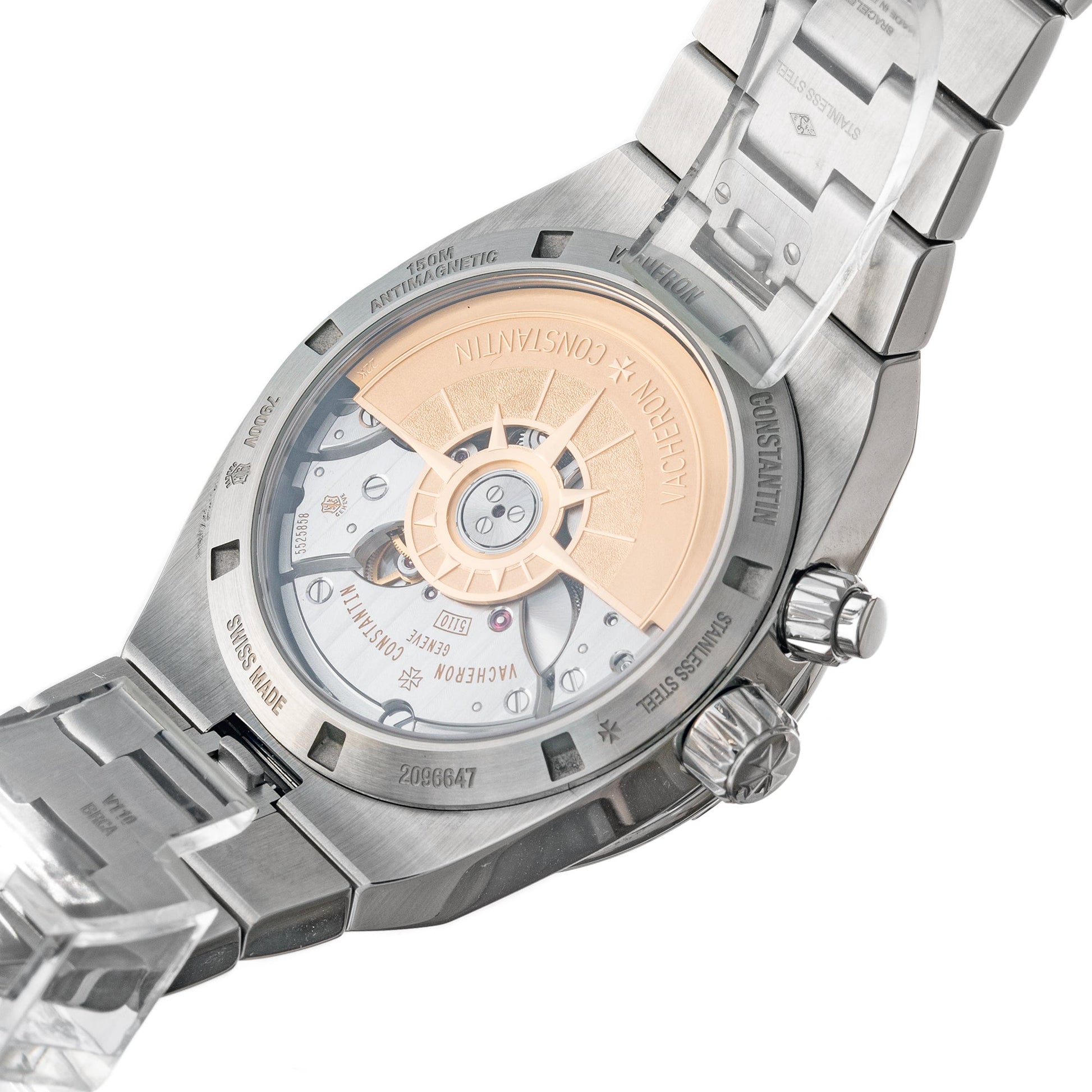 Vacheron Constantin - Pre - Owned Overseas Dual Time Steel (7900V/110A - B334)