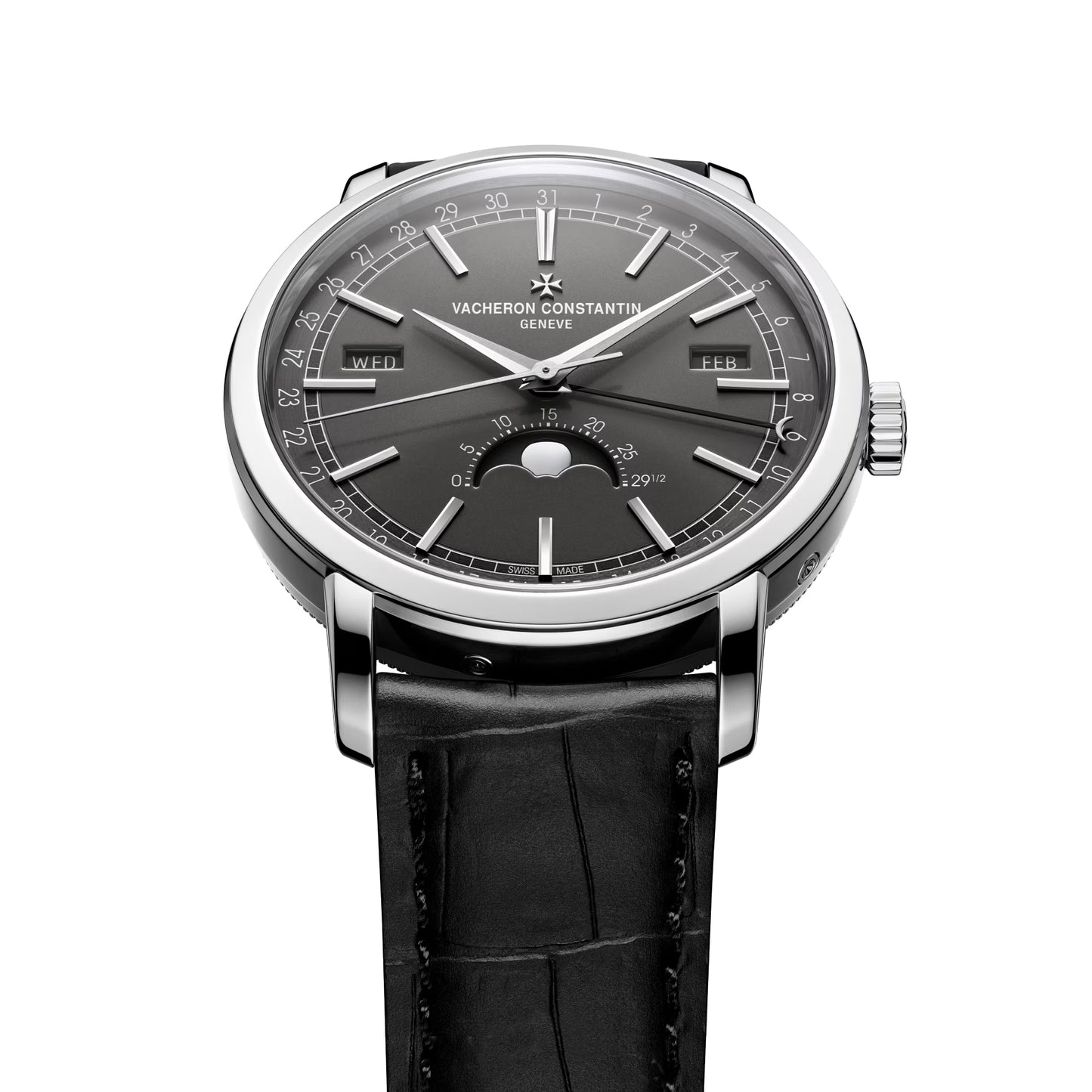 Traditionnelle Complete Calendar White Gold (4010T/000G-B740)