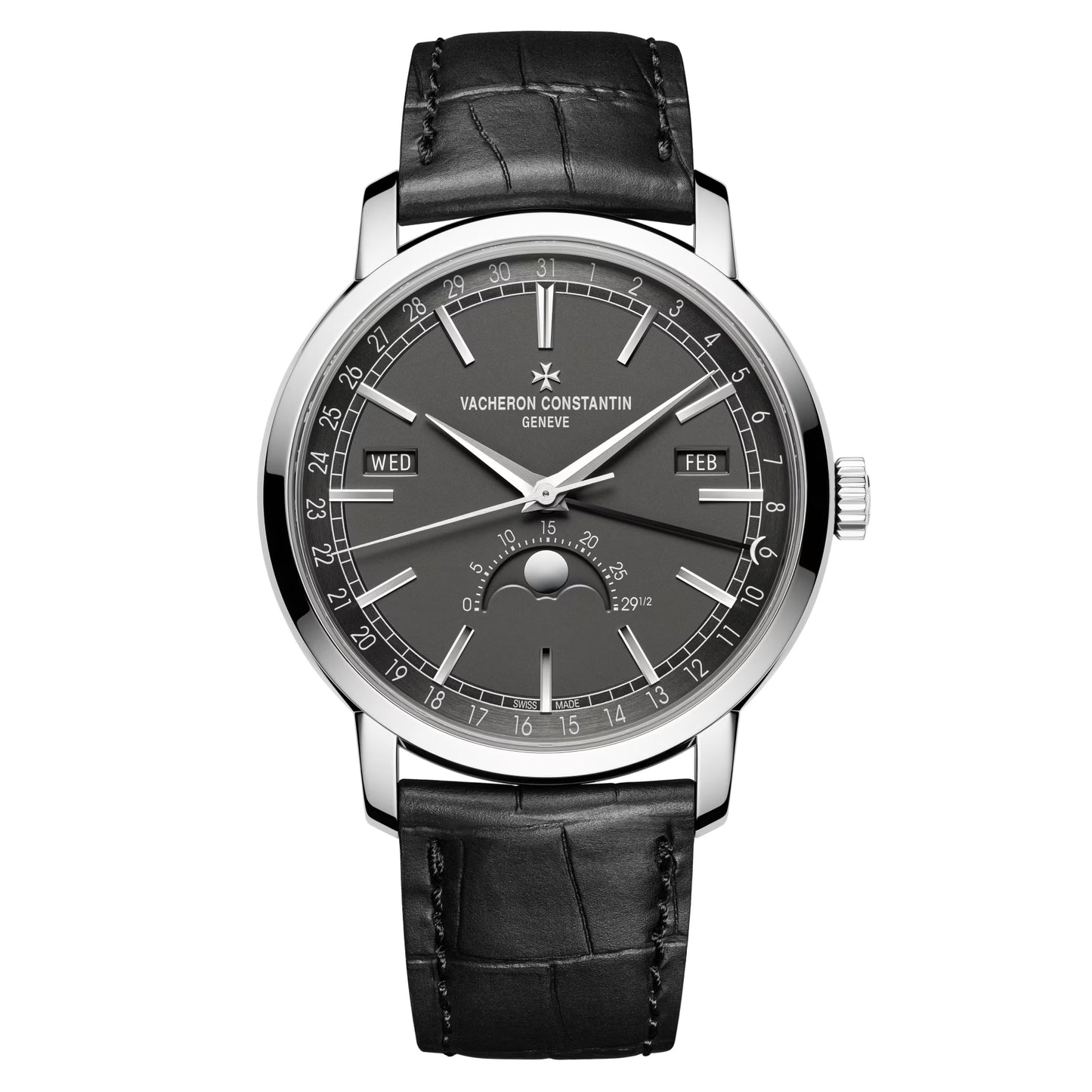 Traditionnelle Complete Calendar White Gold (4010T/000G-B740)