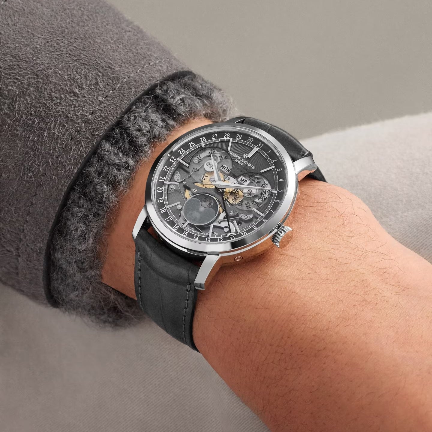 Vacheron Constantin - Traditionnelle Complete Calendar Openface (4020T/000G - B655)