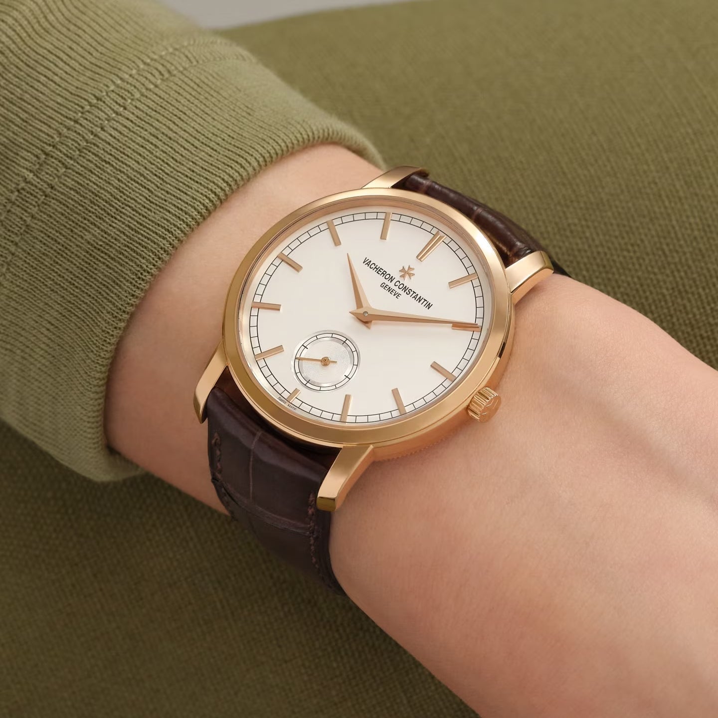 Vacheron Constantin - Traditionnelle Manual - Winding 38mm Pink Gold (82172/000R - 9382)
