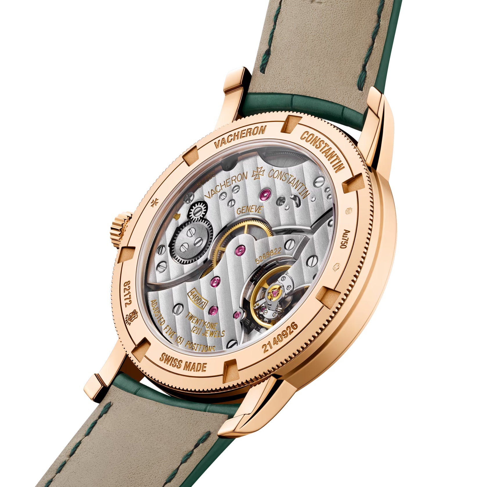 Vacheron Constantin - Traditionnelle Manual - Winding Pink Gold 38mm (82172/000R - H008)