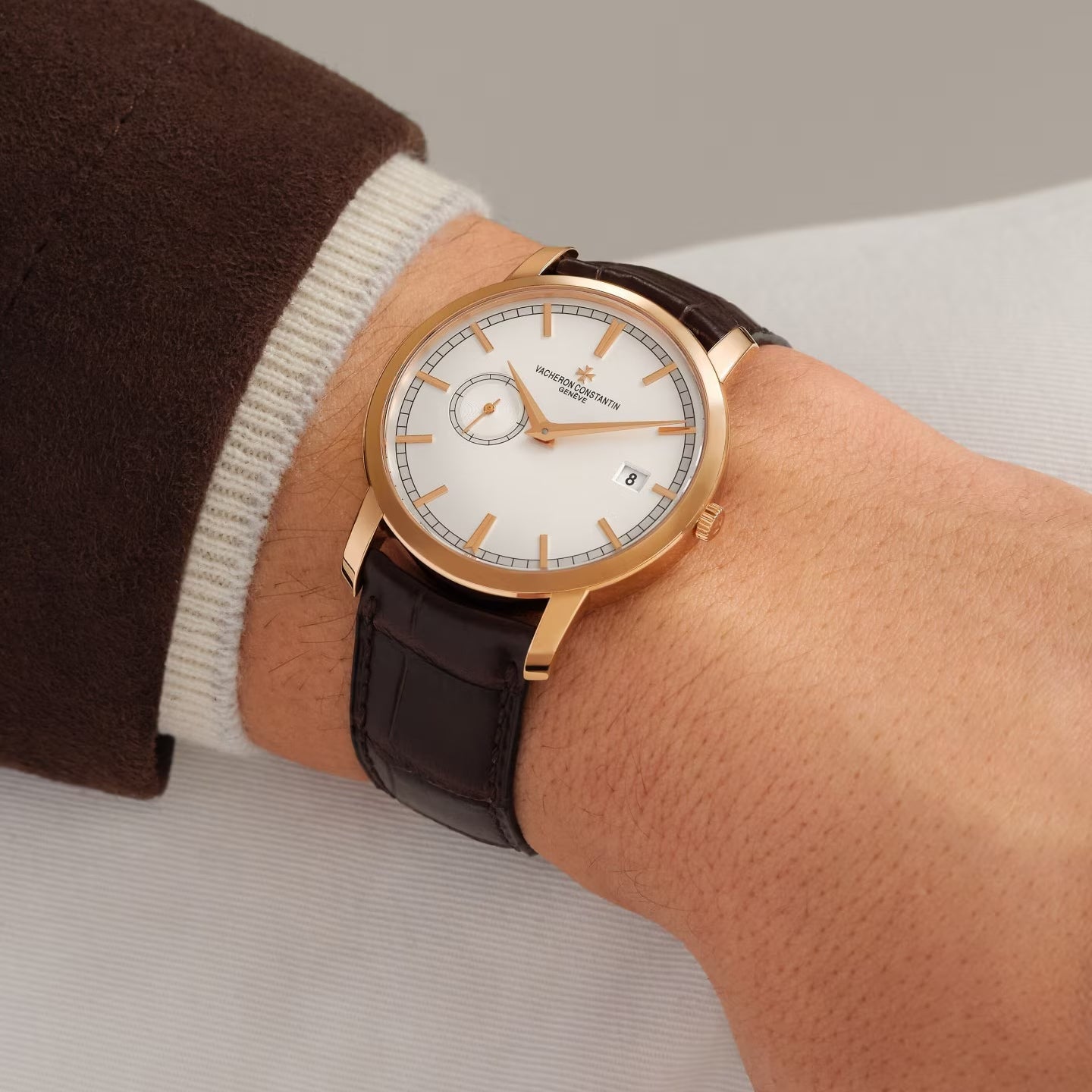 Vacheron Constantin - Traditionnelle Self - Winding 38mm Pink Gold (87172/000R - 9302)