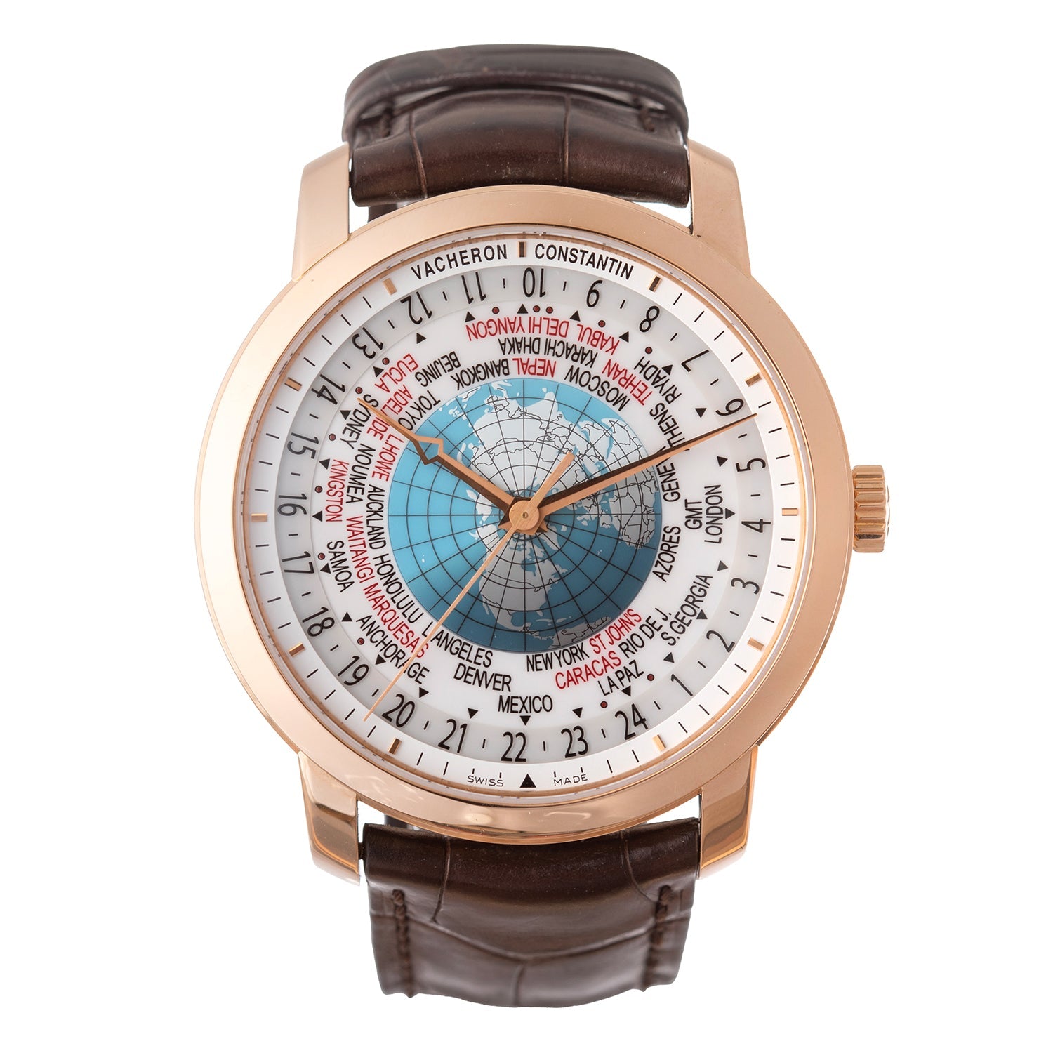 Vacheron Constantin - Traditionnelle World Time Rose Gold (86060/000R - 9640)