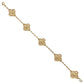 Van Cleef & Arpels - 18k Rose Gold Vintage Alhambra Bracelet