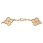 Van Cleef & Arpels - 18k Rose Gold Vintage Alhambra Necklace