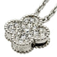 Van Cleef & Arpels - 18k White Gold Diamond Magic Alhambra Long Necklace