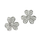 Van Cleef & Arpels - 18k White Gold Diamond Small Frivole Earrings