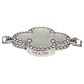 Van Cleef & Arpels - 18k White Gold Mother - of - Pearl Vintage Alhambra Necklace