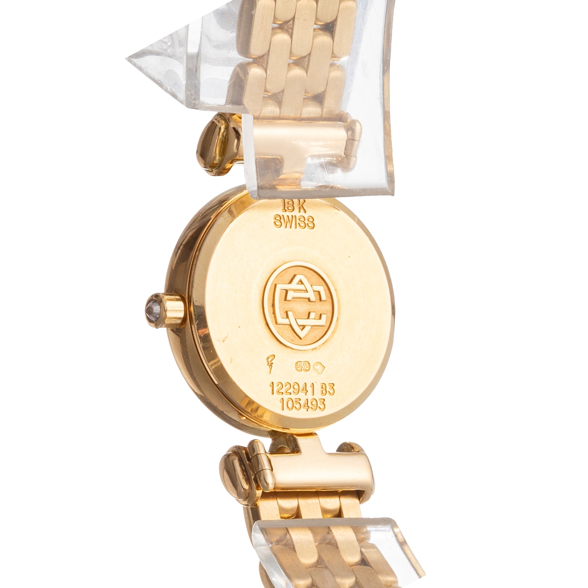 Van Cleef & Arpels - 18k Yellow Gold Diamond "Classique" Wristwatch
