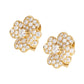 Van Cleef & Arpels - 18k Yellow Gold Diamond Small Cosmos Earrings