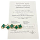 Van Cleef & Arpels - 18k Yellow Gold Malachite Vintage Alhambra Bracelet