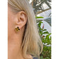 Van Cleef & Arpels - 18k Yellow Gold Tiger Eye Vintage Alhambra Earrings