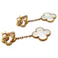Van Cleef & Arpels - Mother-of-Pearl Magic Alhambra Drop Earrings