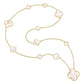 Van Cleef & Arpels - Mother-of-Pearl Magic Alhambra Long Necklace