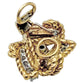 Estate 18k Yellow Gold Diamond Pinwheel Earrings