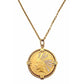 Verdura - Estate 18k Yellow Gold Diamond "10 Buck" Coin Pendant
