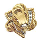 Verdura - Estate 18k Yellow Gold Diamond Pinwheel Earrings