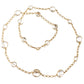 Verdura - Estate 18k Yellow Gold Rock Crystal Bubbles Necklace
