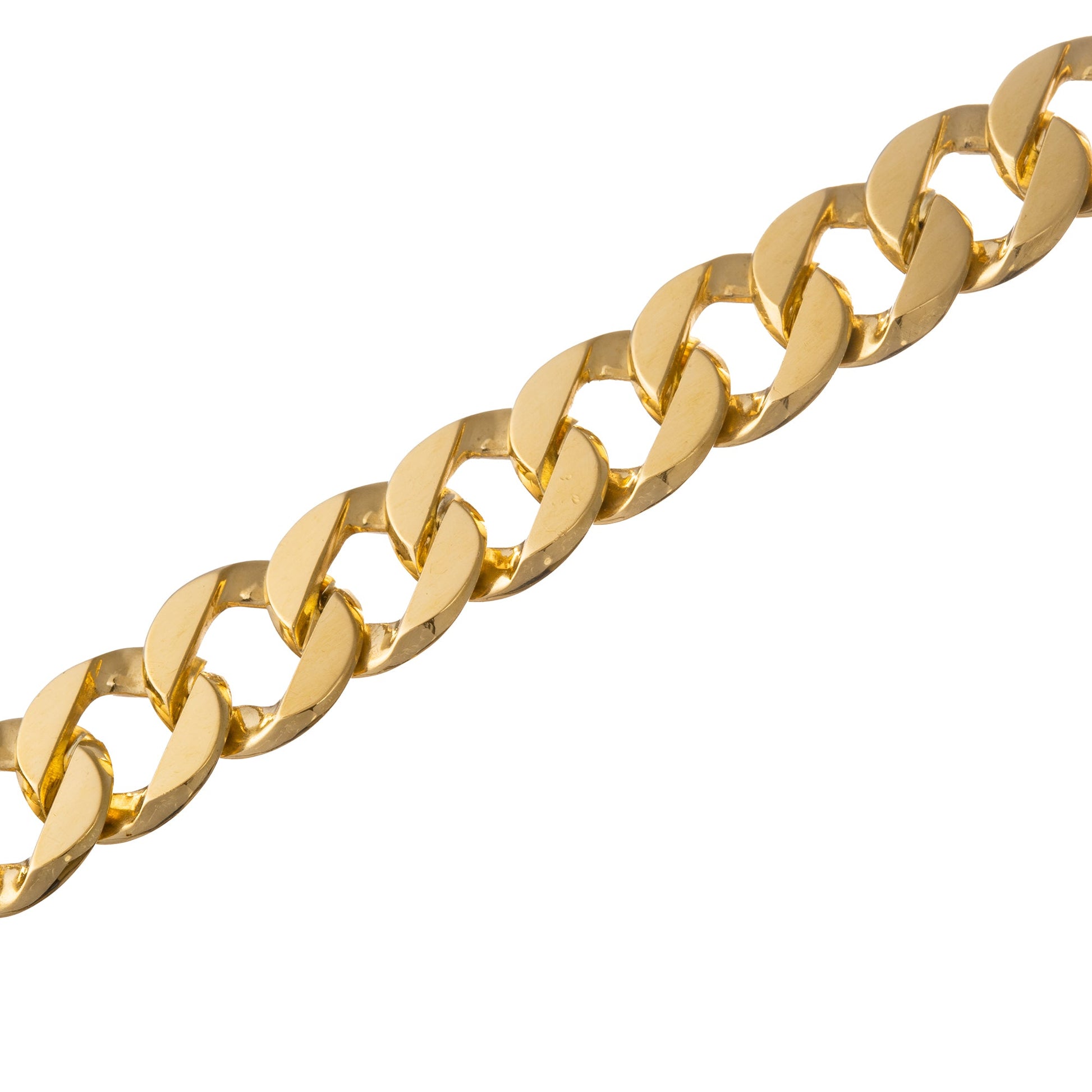 Verdura - Estate 18k Yellow Gold Small Curb - Link Bracelet