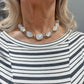 Verdura - Estate Moonstone Diamond Pebble Necklace