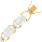 Verdura - Estate Rainbow Moonstone Diamond Pebble Bracelet