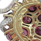 Verdura - Estate Rubellite Diamond Wrapped Heart Brooch