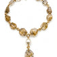 Verdura - Estate Rutilated Quartz South Sea Pearl 'Y' Drop Necklace