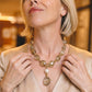 Verdura - Estate Rutilated Quartz South Sea Pearl 'Y' Drop Necklace