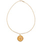 Estate 18k Yellow Gold Diamond "10 Buck" Coin Pendant