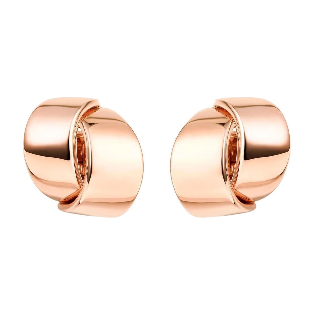 Vhernier - 18k Rose Gold Abbraccio Earrings