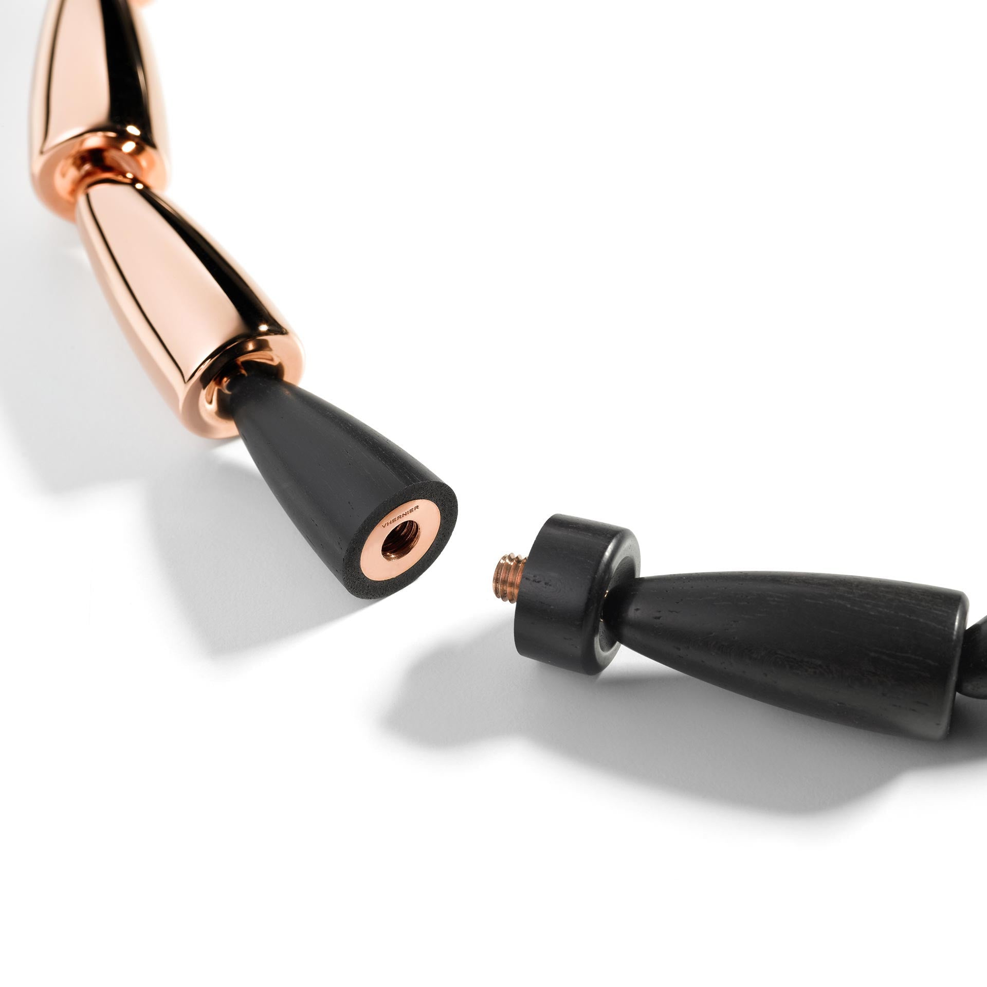 Vhernier - 18k Rose Gold Ebony Calla Necklace