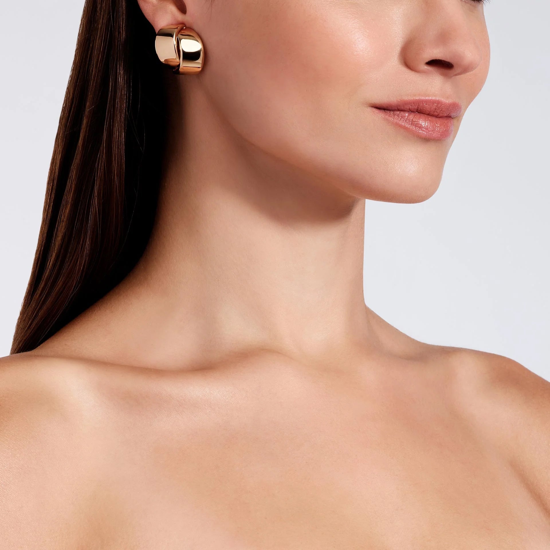 Vhernier - 18k Rose Gold Midi Abbraccio Earrings