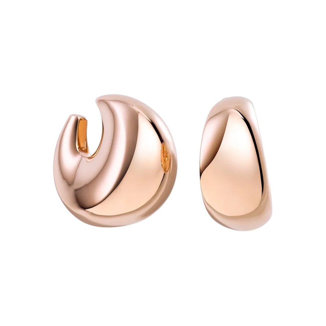 Vhernier - 18k Rose Gold Pirouette Earclips