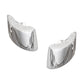Vhernier - Estate 18k White Gold Diamond Vague Earrings