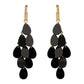 Aletto Brothers - Black Onyx Midnight Majesty Chandelier Earrings
