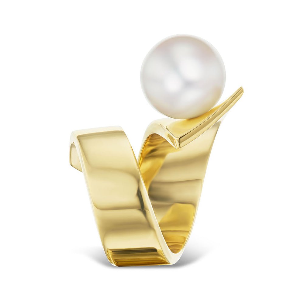 Assael - 18k Yellow Gold South Sea Pearl Wrap Ring