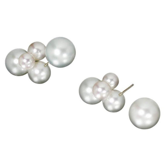 Assael - South Sea & Akoya Pearl Two-Piece Earrings