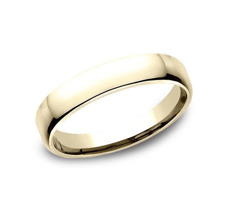 Benchmark - 18k Yellow Gold Comfort Fit Wedding Band (4.5mm)