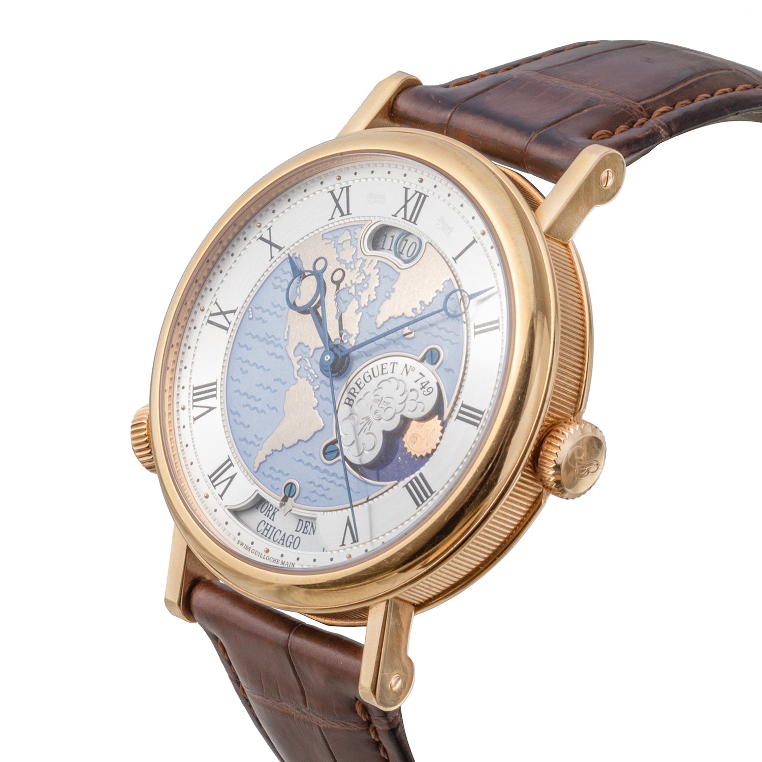 Breguet Hora Mundi Rose Gold Ref. 5717BR Greenleaf Crosby