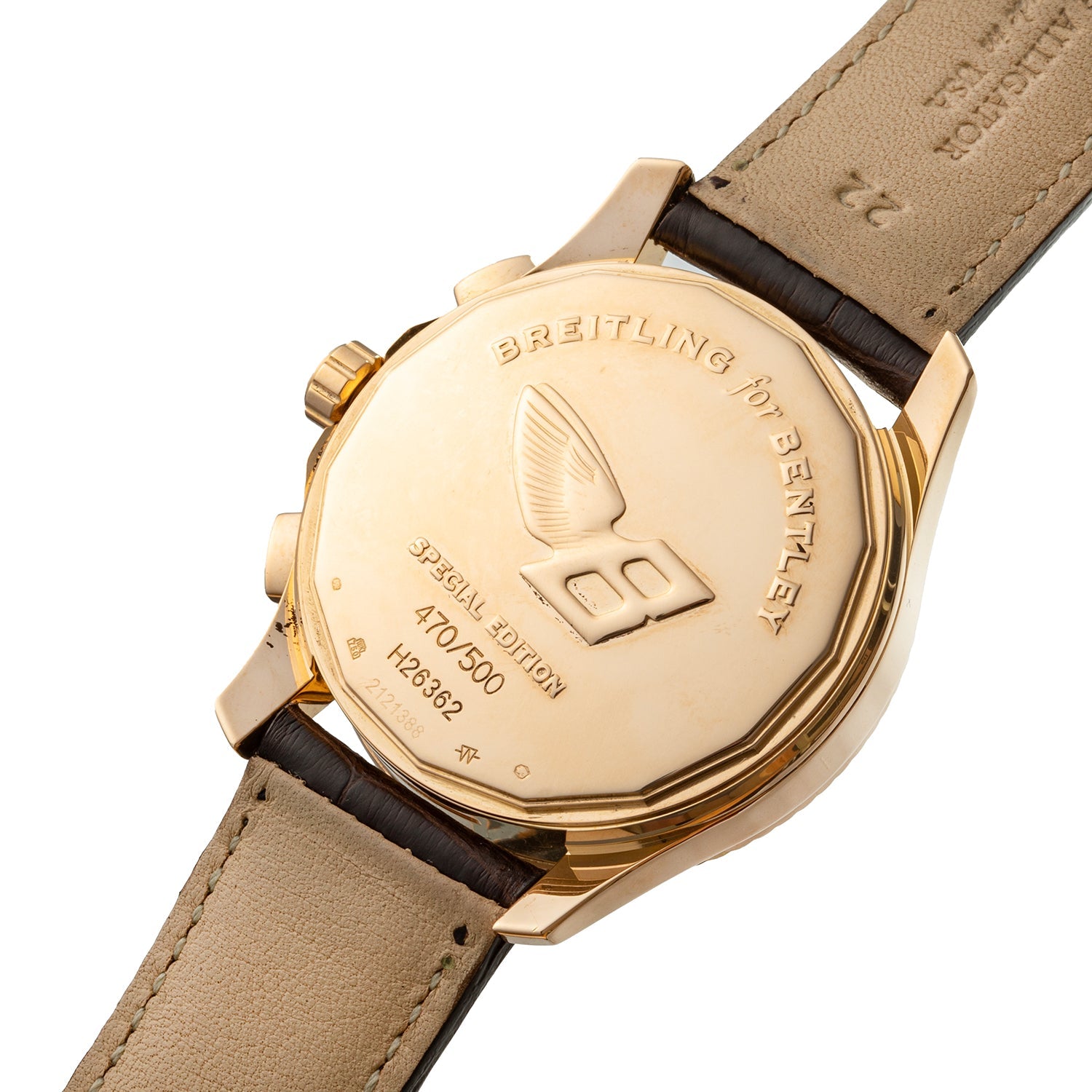 Bentley hot sale gold watch