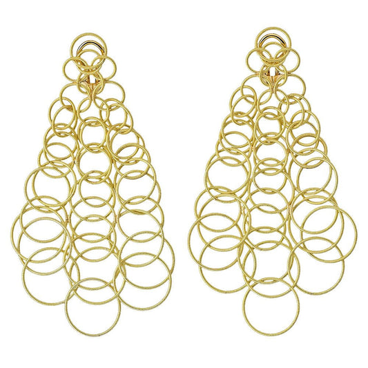 Buccellati - 18k Yellow Gold Large Hawaii Earrings