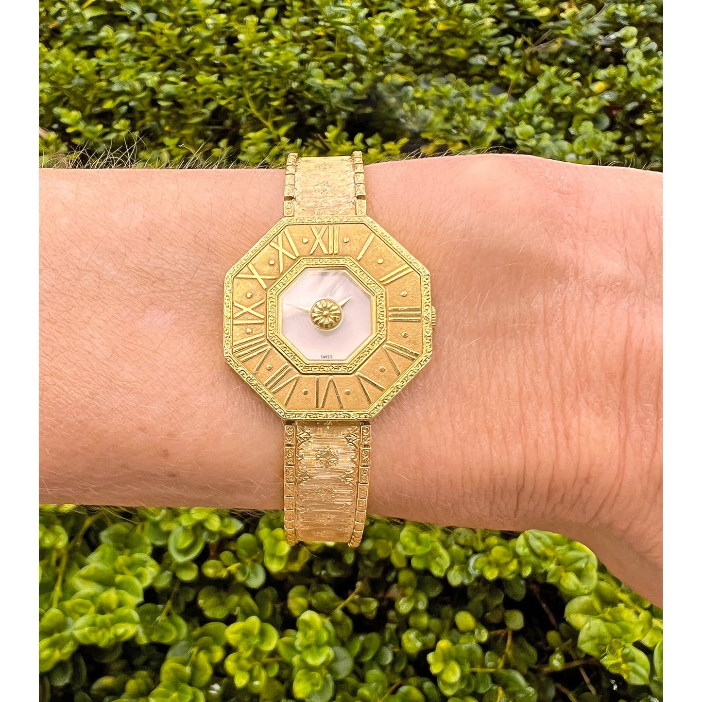 Buccellati - Estate 18k Yellow Gold Oktachron Bracelet Watch
