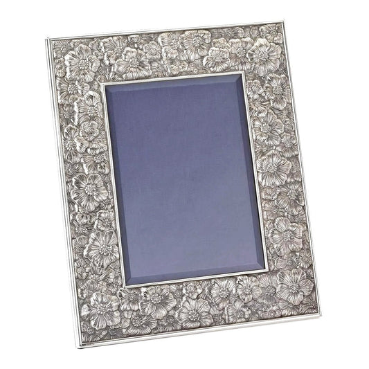Buccellati - Large Silver Gardenia Blossom Frame (8 x 10")