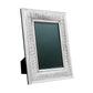 Buccellati - Medium Silver Linenfold Frame (5 x 7")